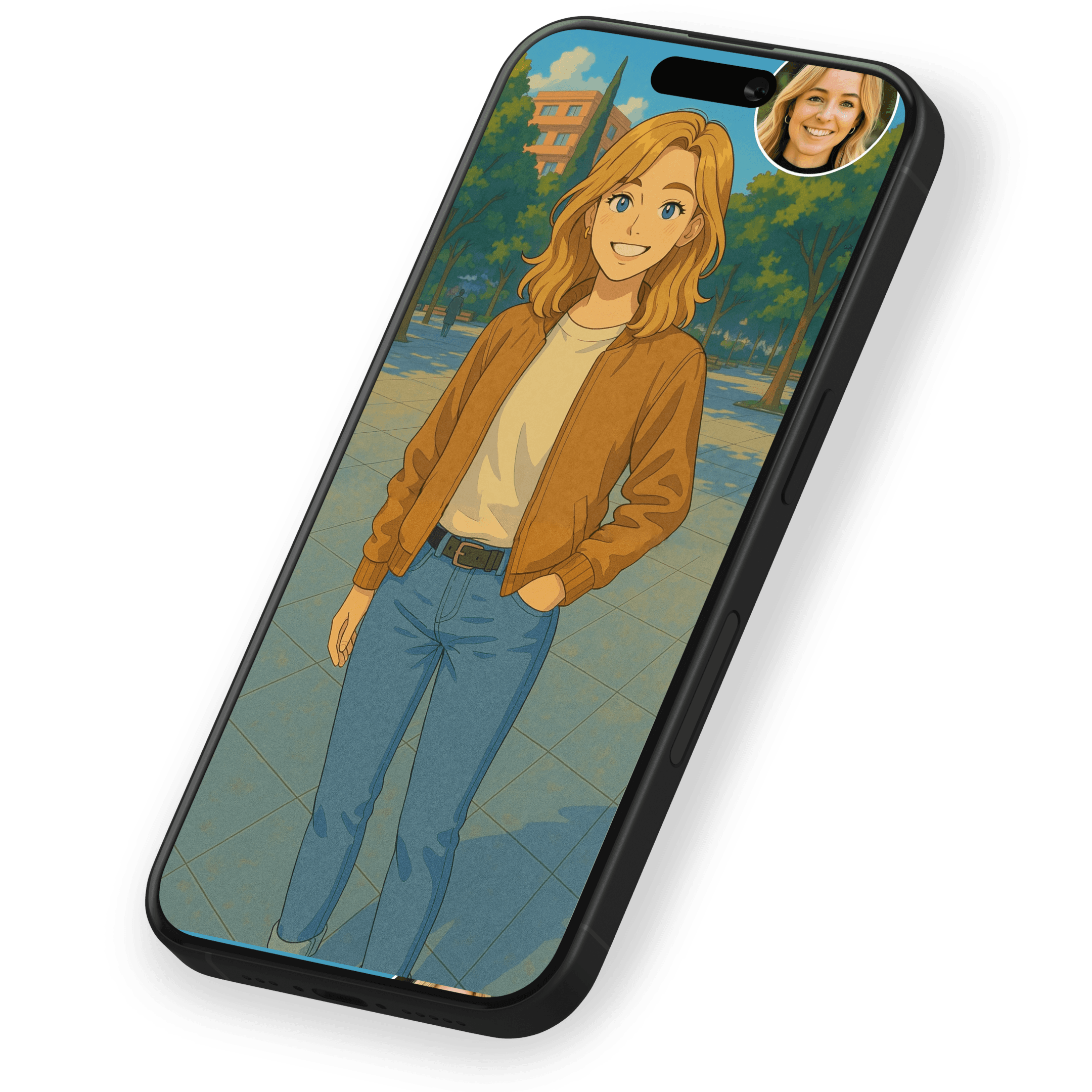 Hero Image Displaying an iPhone